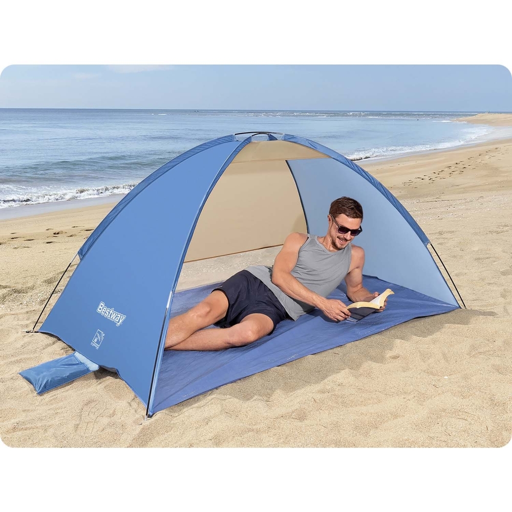 Paplūdimio palapinė Beach Ground 2 Bestway 68105-Namai, laisvalaikis, turizmas, Turizmas-e-vaikas