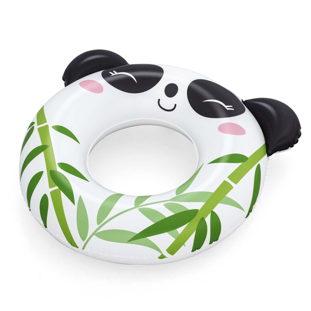 Pripučiamas plaukimo ratas Bestway Panda 36351-Žaislai, Lauko žaislai, Pripučiami ratai, žaislai, čiužiniai-e-vaikas