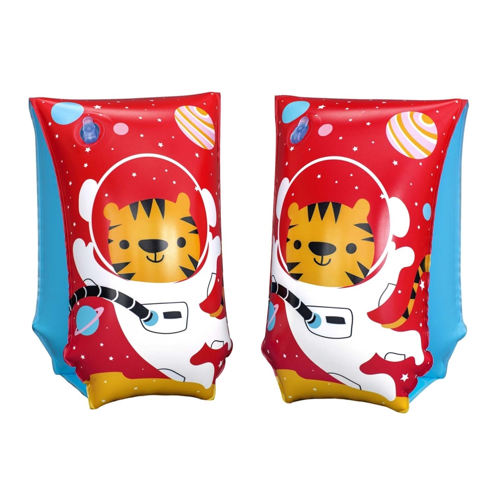 Vaikiškos plaukimo rankovės 30 x 15 cm Bestway 32102 Tigras-Žaislai, Lauko žaislai, Vandens ir smėlio žaislai, Nardymo, plaukimo