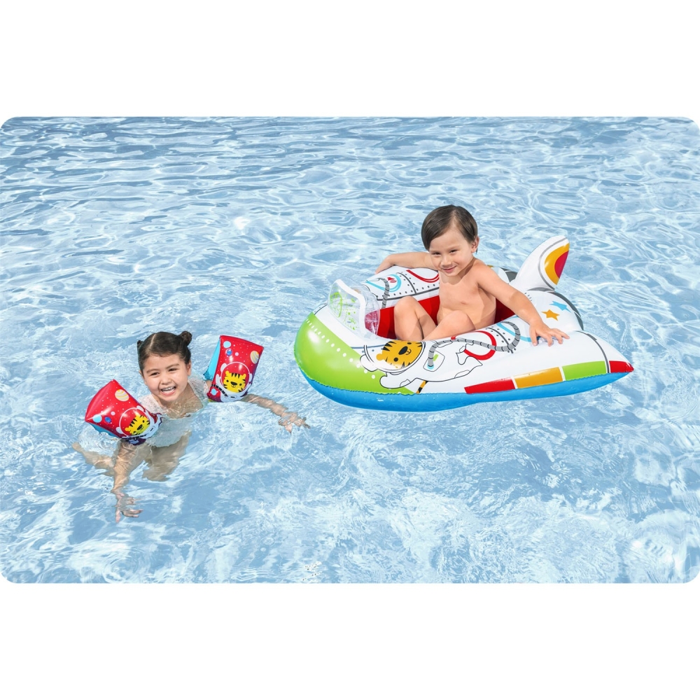 Vaikiškos plaukimo rankovės 30 x 15 cm Bestway 32102 Tigras-Žaislai, Lauko žaislai, Vandens ir smėlio žaislai, Nardymo, plaukimo