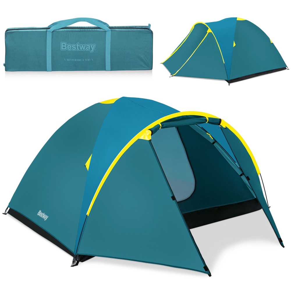Turistinė palapinė Activeridge Ridge 4 Bestway 68091-Namai, laisvalaikis, turizmas, Turizmas-e-vaikas