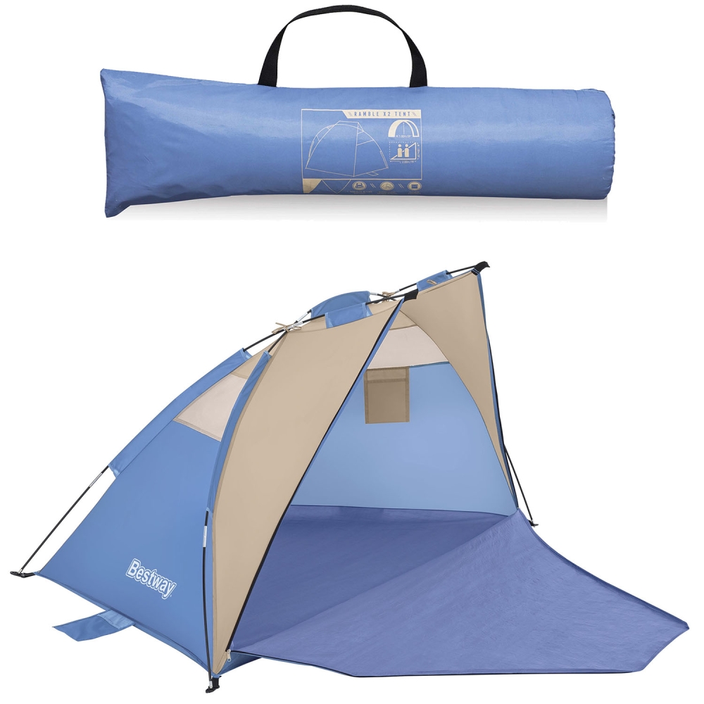Turistinė palapinė Ramble X2 100 x 200 x 100 cm Bestway 68001-Namai, laisvalaikis, turizmas, Turizmas-e-vaikas