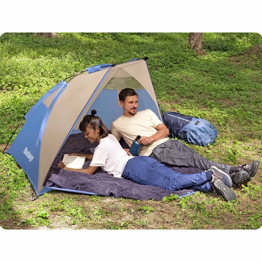 Turistinė palapinė Ramble X2 100 x 200 x 100 cm Bestway 68001-Namai, laisvalaikis, turizmas, Turizmas-e-vaikas