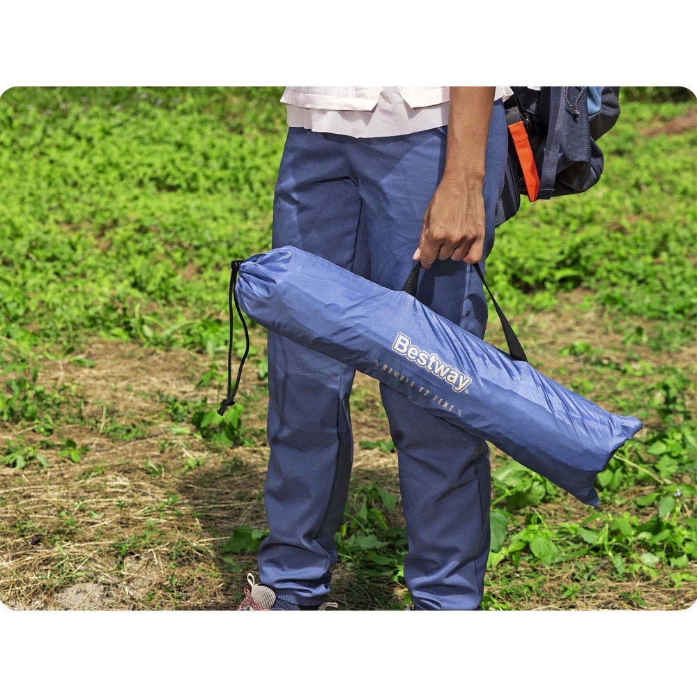 Turistinė palapinė Ramble X2 100 x 200 x 100 cm Bestway 68001-Namai, laisvalaikis, turizmas, Turizmas-e-vaikas