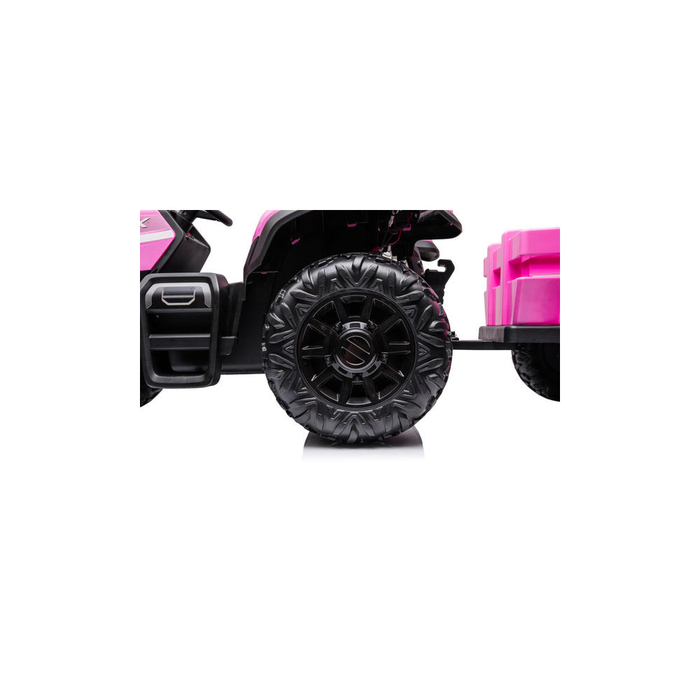 Elektrinis traktorius BLT-206, Pink-Elektromobiliai vaikams, Traktoriai-e-vaikas