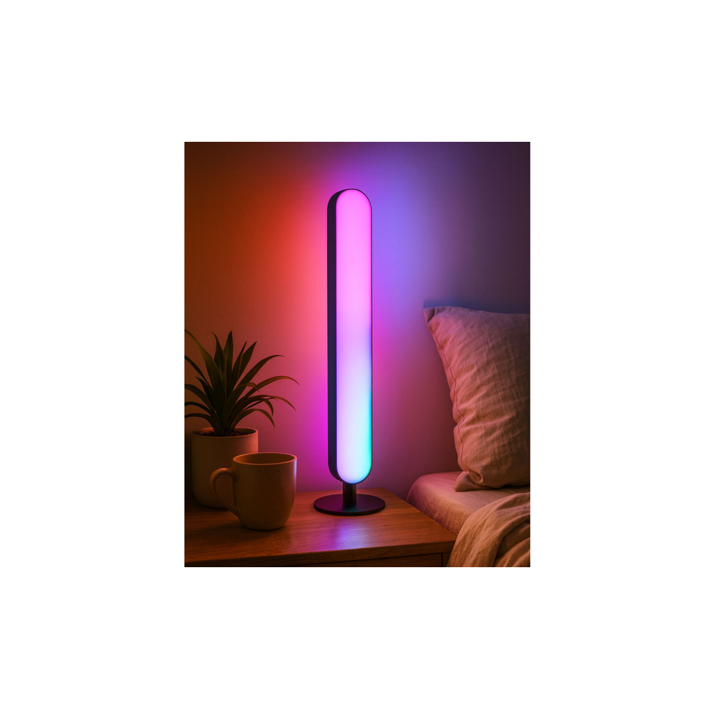 RGB LED lempų rinkinys su nuotolinio valdymo pulteliu 2 vnt-Namai, laisvalaikis, turizmas, Turizmas, namų apyvokos reikmenys-e-v