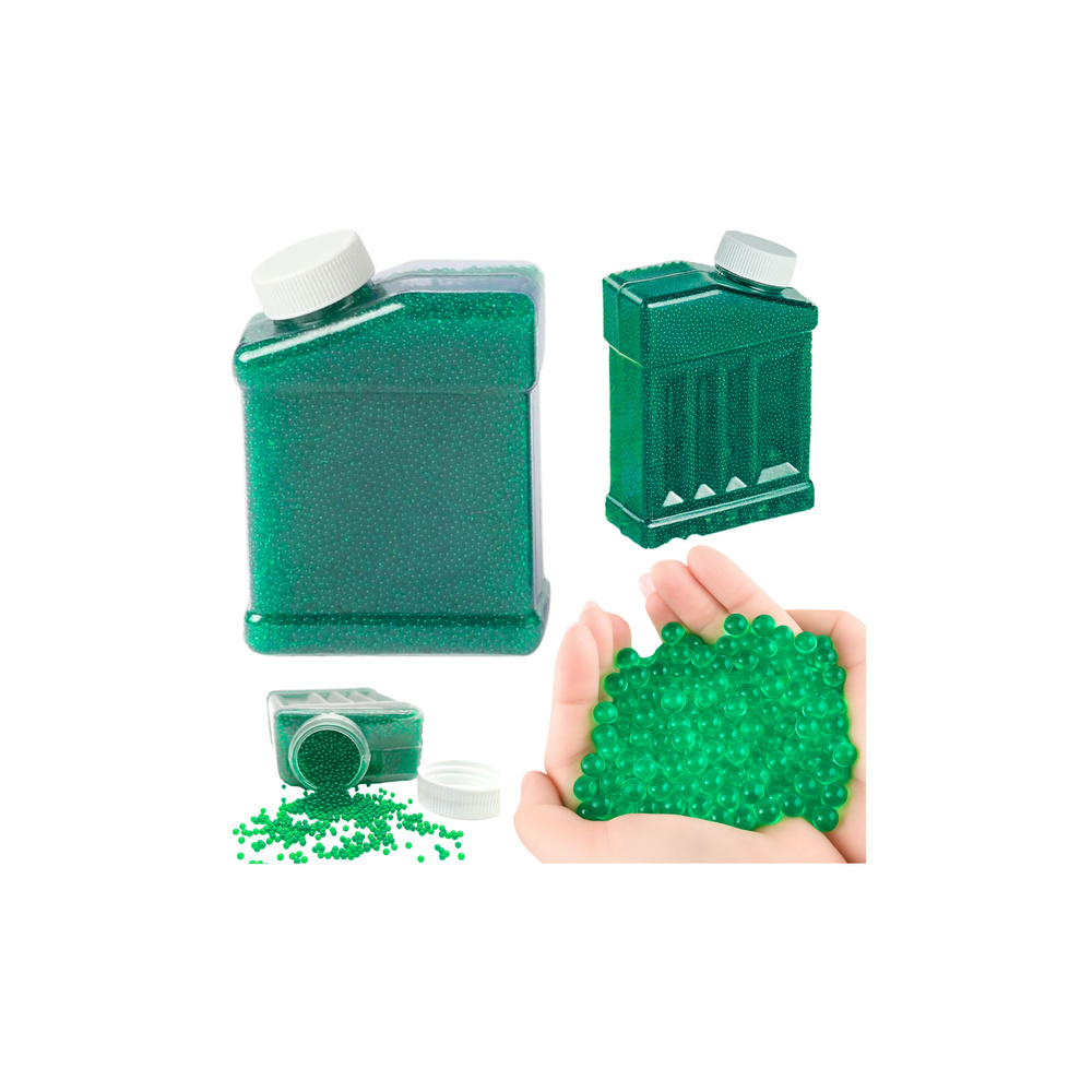 Hidrogelinių vandens kamuoliukų rinkinys pistoletams Žalia 20000 vnt-Žaislai, Žaisliniai ginklai ir šoviniai, Žaisliniai šovinia