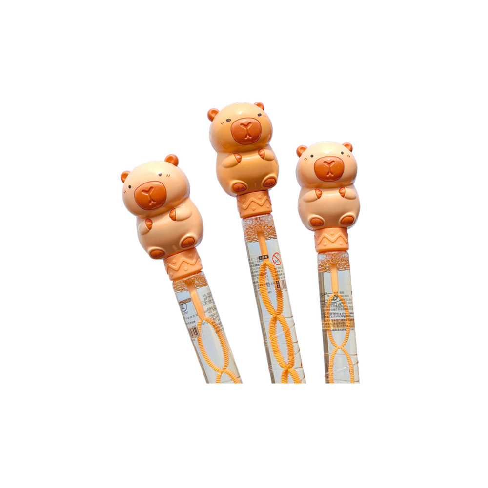 Muilo burbulai Didelė išskleidžiama lazdelė "Capybara" 35 cm 120 ml-Žaislai, Lauko žaislai, Muilo burbulai-e-vaikas