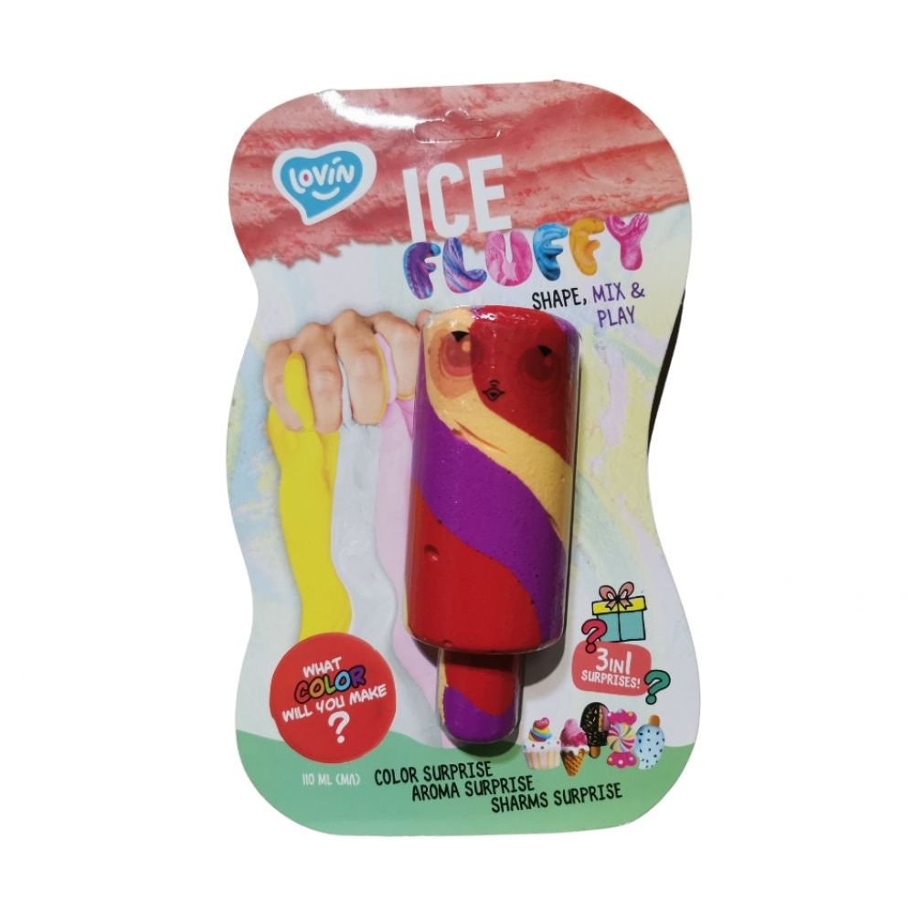 Antistresinė Slime masė Lovin Ice Fluffy sundae Eskimo-Žaislai, Kūrybiniai žaislai, Lipdymas-e-vaikas