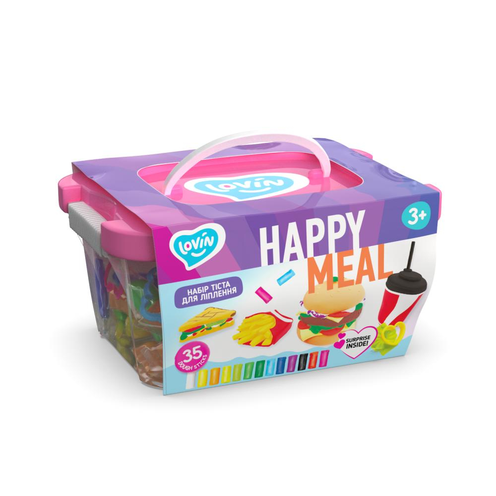 Kūrybinis Modeliavimo ir lipdymo rinkinys Play Dough - Happy Meal_1-Žaislai, Kūrybiniai žaislai, Lipdymas-e-vaikas