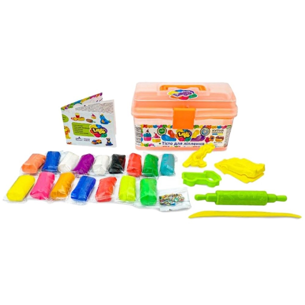 Kūrybinis modelino rinkinys Play Dough - Chest box Orange-Žaislai, Kūrybiniai žaislai, Lipdymas-e-vaikas