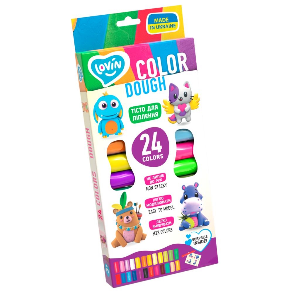 Kūrybinis Modelino rinkinys Play Dough - Asorti 24 spalvos-Žaislai, Kūrybiniai žaislai, Lipdymas-e-vaikas