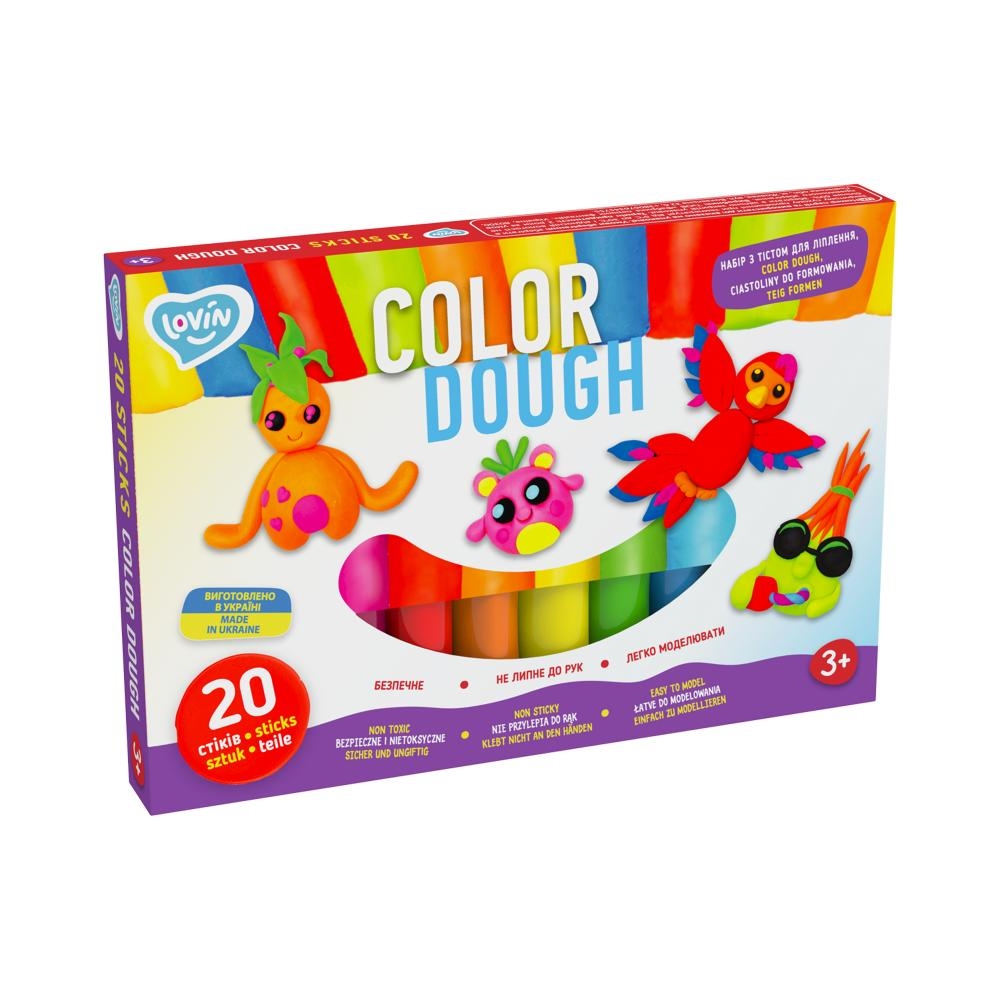 Kūrybinis Modeliavimo ir lipdymo rinkinys Play Dough Lovin 20 vnt.