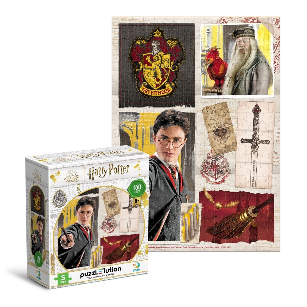 Edukacinė dėlionė Easy-S Harry Potter Gryffindor 150 pcs-Žaislai, Dėlionės, Dėlionės iki 500 detalių-e-vaikas