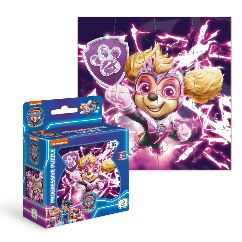 Edukacinė dėlionė Paw Patrol Skye 16 pcs-Žaislai, Dėlionės, Dėlionės iki 500 detalių-e-vaikas