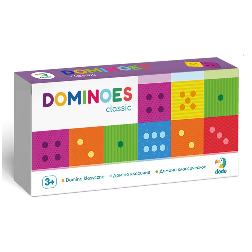 Stalo žaidimai Domino klasikinis-Žaislai, Stalo žaidimai, Įvairūs stalo žaidimai-e-vaikas