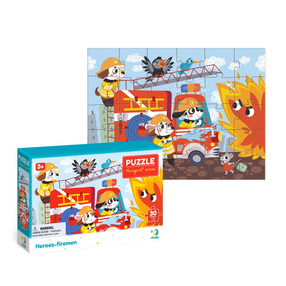  Kudikiams žaislas Didvyriai-Ugniagesiai 