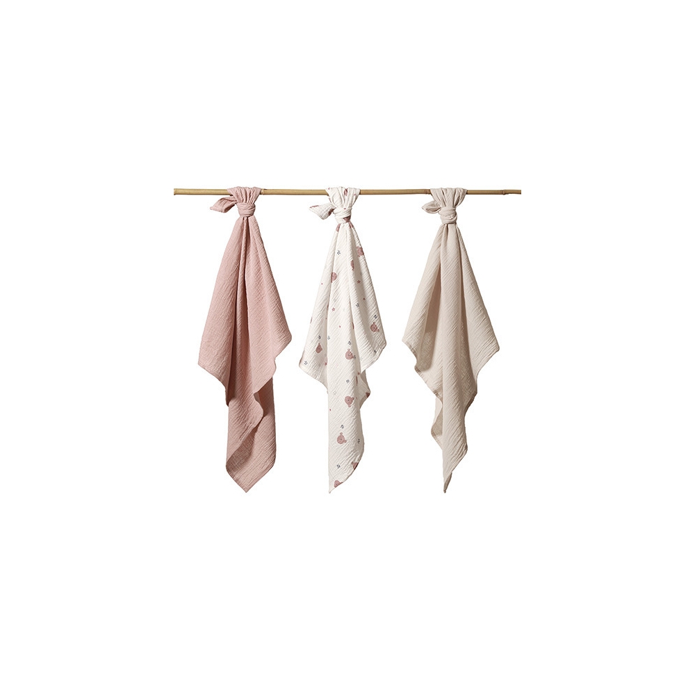 828/03 MUSLINO SAUSKELNĖS CRINKLED SUPER SOFT PILKOS SPALVOS-Priežiūrai, Vonios tekstilė, Vystyklai-e-vaikas