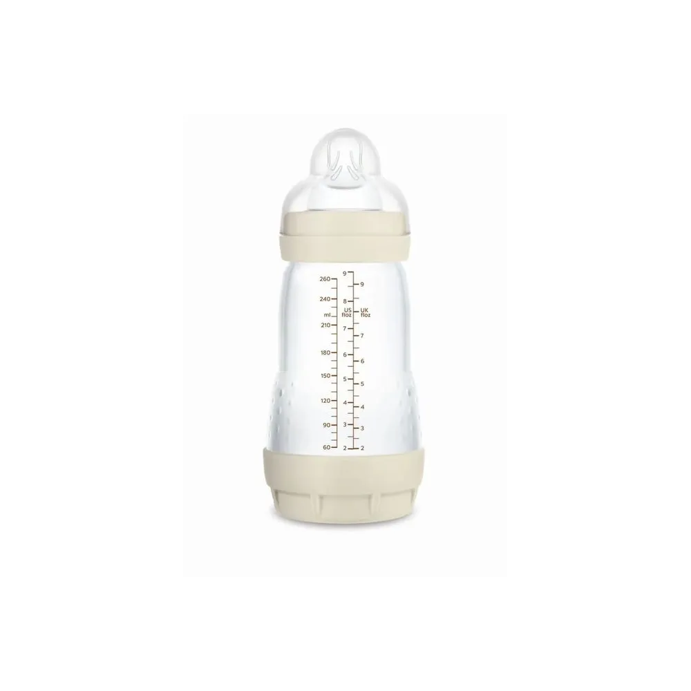 5946 PERFECT START ANTIKOLIKINIS BUTELIUKAS 260ML GROUNDED IN NATURE BEIGE-Maitinimui, Buteliukai ir žindukai-e-vaikas