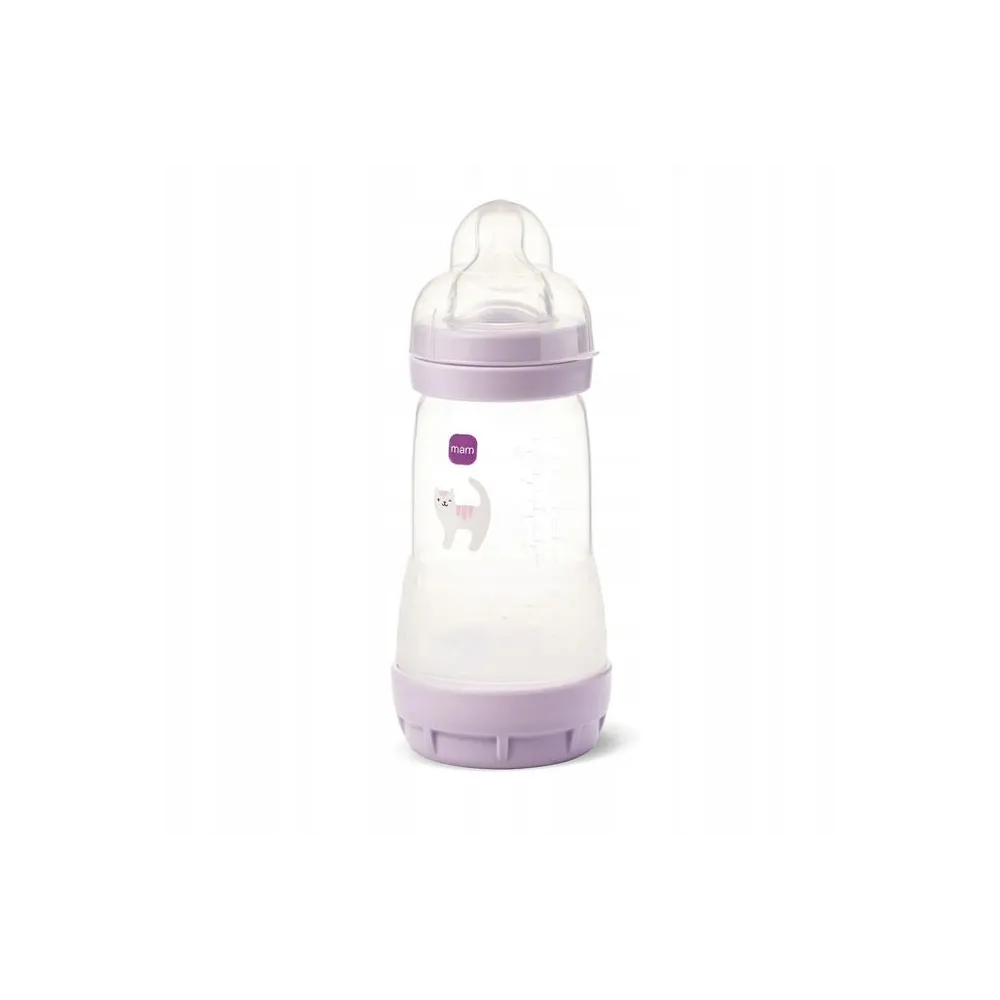 5939 PERFECT START ANTIKOLIKINIS BUTELIUKAS 260ML, SUMALTAS GAMTOJE, VIOLETINĖS SPALVOS-Maitinimui, Buteliukai ir žindukai-e-vai