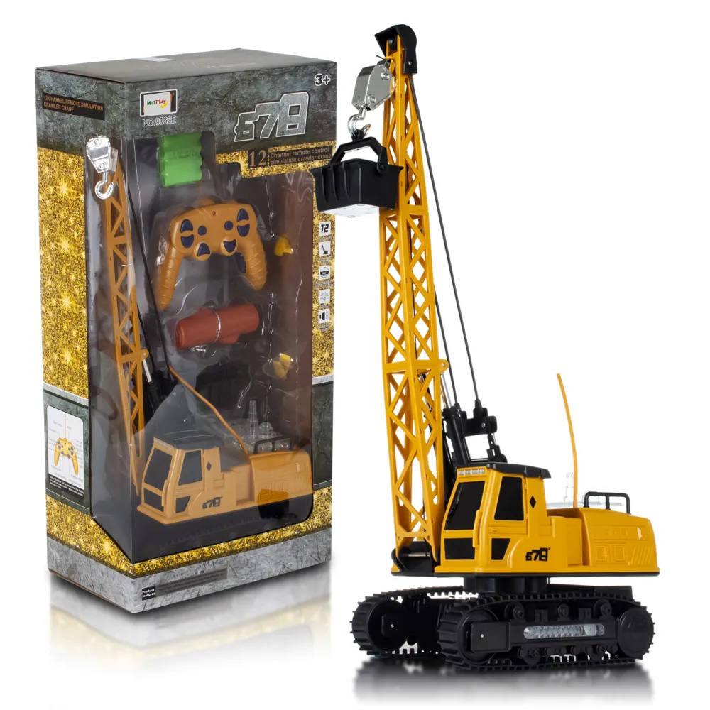 RC vikšrinis kranas 50cm-Žaislai, Auto ir transporto žaislai, Traktoriai-e-vaikas