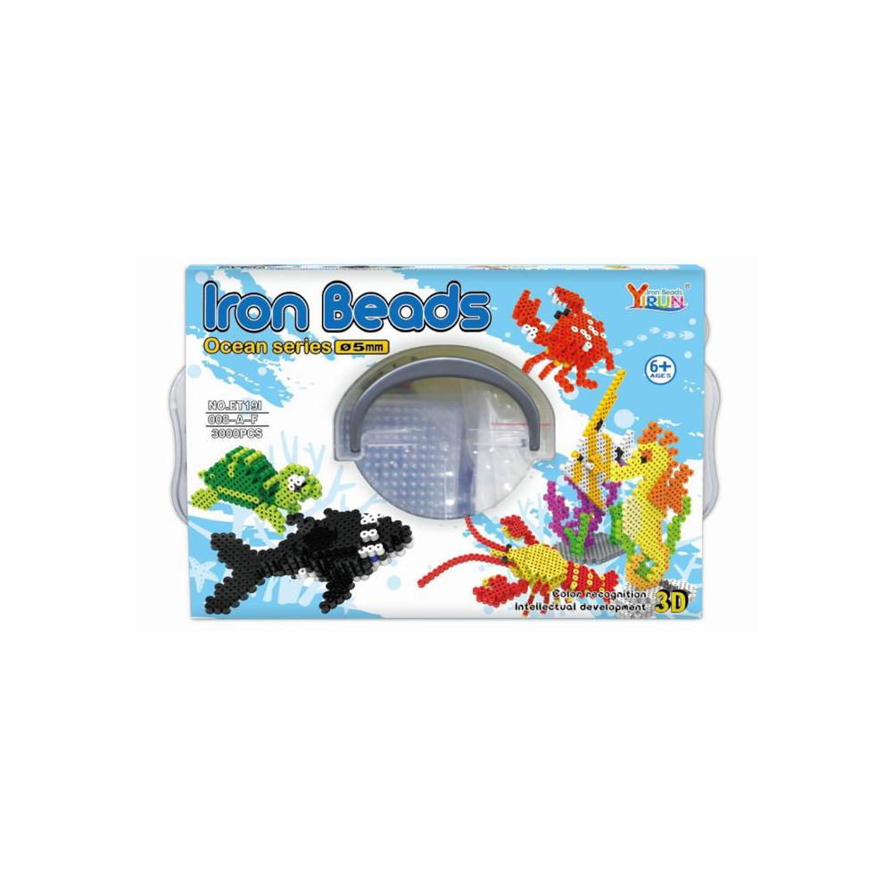 Koraliki do prasowania 3000 szt Ocean