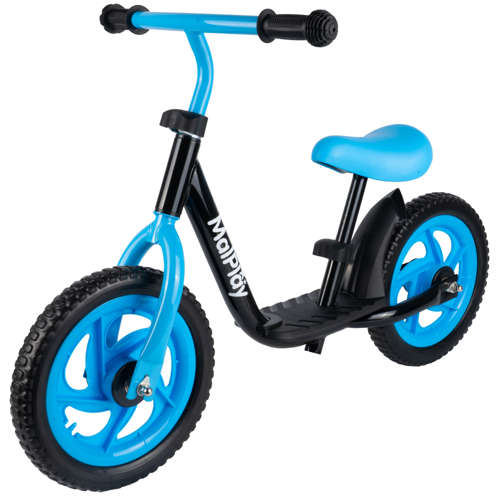 Balansinis dviratis 111340, juoda / mėlyna-Judėjimui, Balansiniai dviratukai-e-vaikas