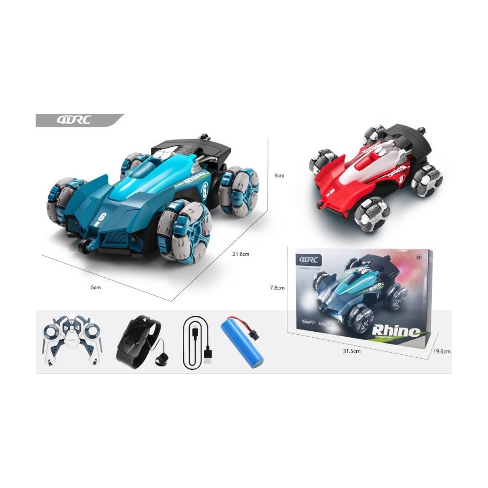 Kaskadininkų automobilis RC 2.4G + USB-Žaislai, Auto ir transporto žaislai, Valdomos radijo bangomis-e-vaikas