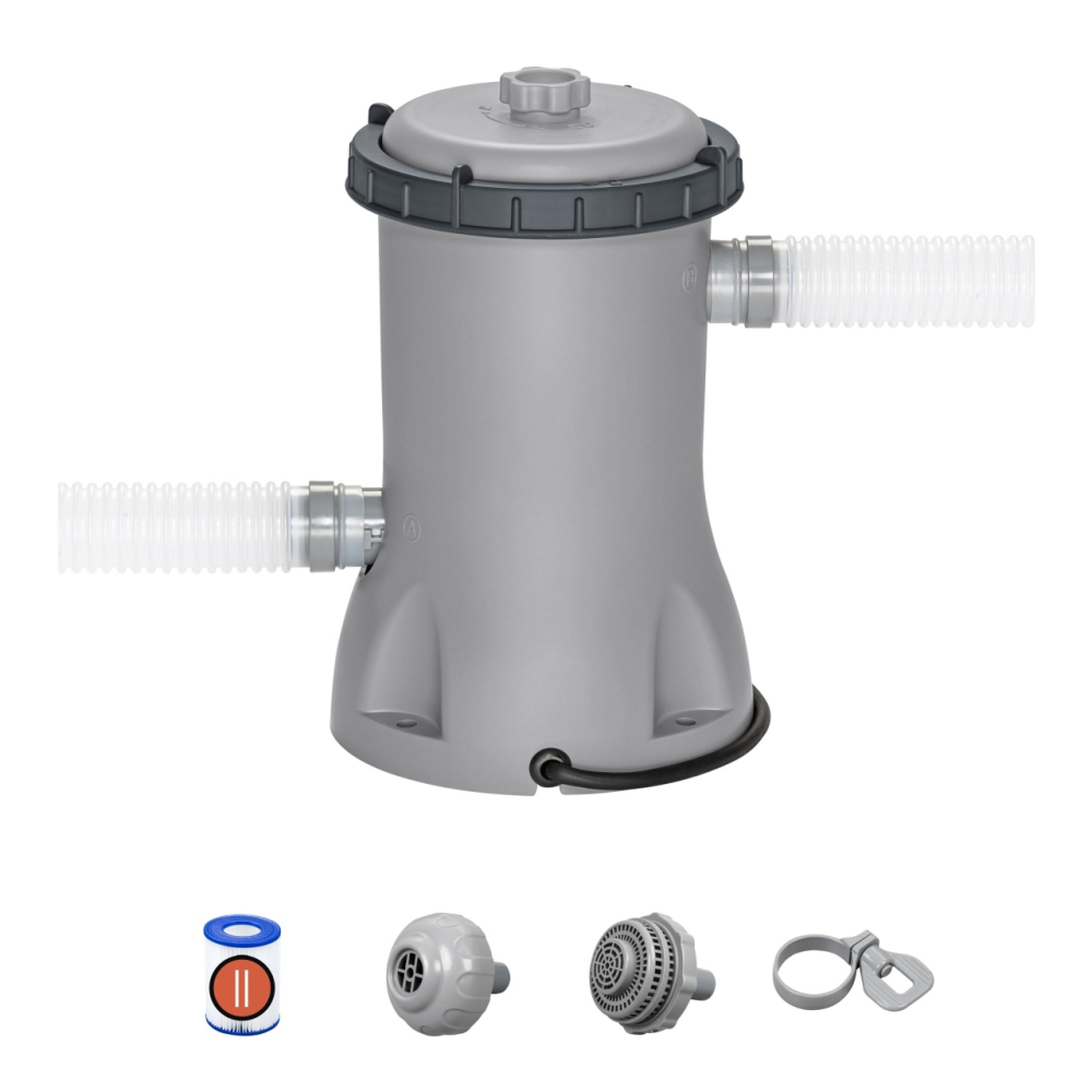 Baseino filtravimo siurblys 2006l/h BESTWAY + pakaitinis filtras II-Baseinai, Baseinų priedai-e-vaikas