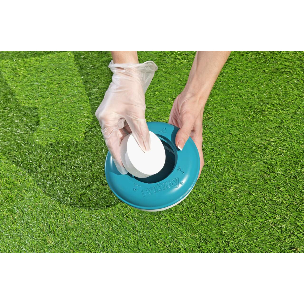 Pływak Dozownik Chemii do wody basenowej 16,5cm BESTWAY + Regulacja tempa uwalniania