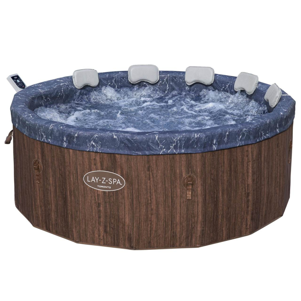Sūkurinė vonia Lay-Z-Spa Toronto SMART Air Jet Jacuzzi BESTWAY-Baseinai, Sūkurinės vonios-e-vaikas