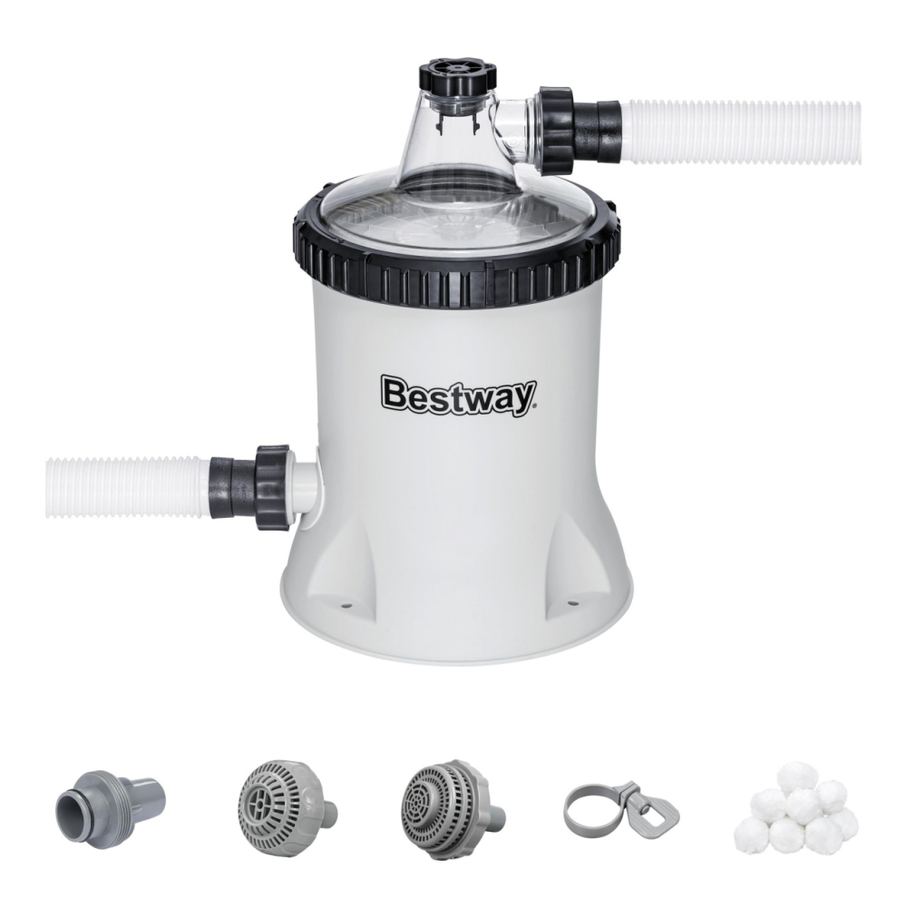 Siurblys Polysphere FlowClear 1500gal filtro kasetės BESTWAY-Baseinai, Baseinų priedai-e-vaikas
