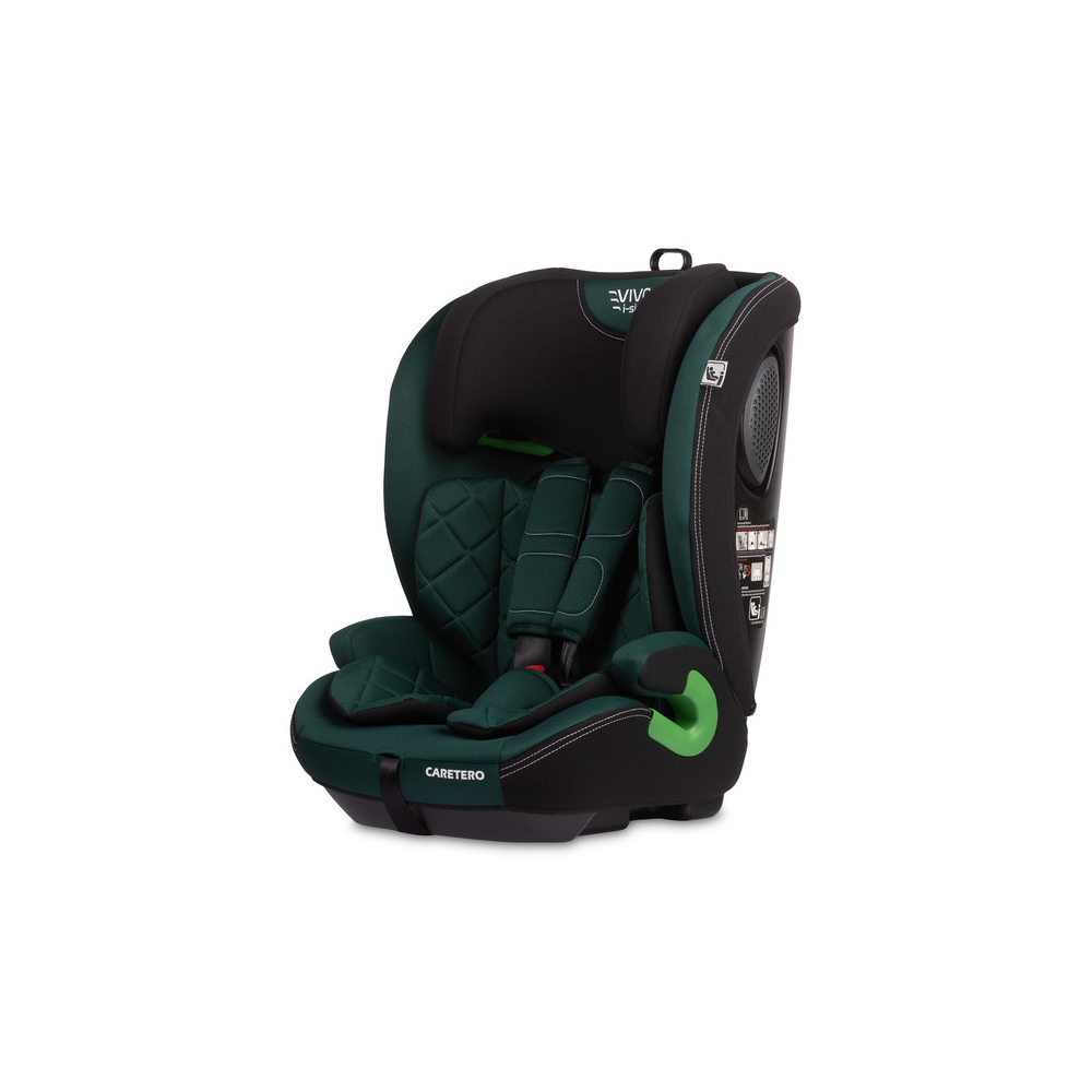 Automobilinė kėdutė Caretero VIVO I-Size, 76–150 cm, Emerald-Automobilinės kėdutės, 9-36 kg-e-vaikas