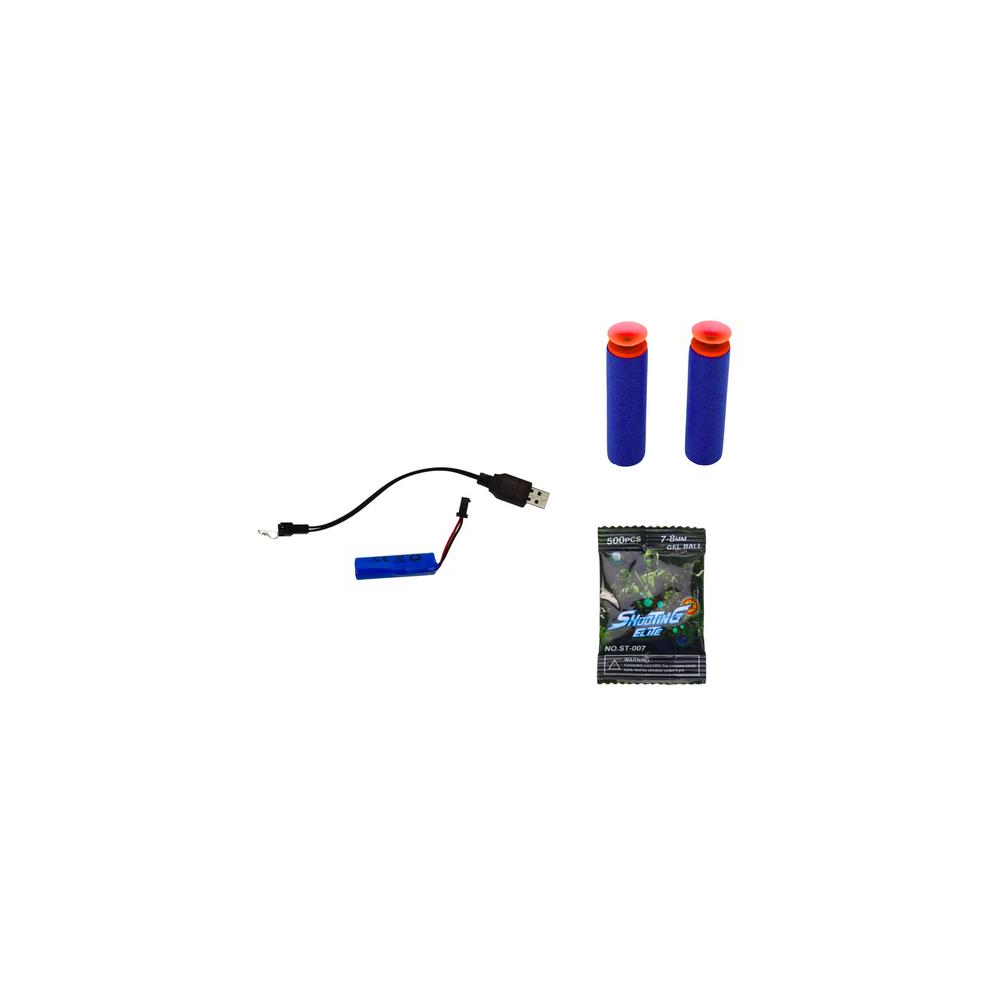 Elektrinis vandens kulkosvaidis strėlės 2in1 žalias-Žaislai, Lauko žaislai, Vandens ir smėlio žaislai, Vandens šautuvai-e-vaikas