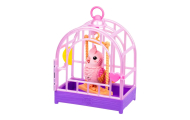 Moose Little Live Pets 26692 Mówiący Ptaszek z Klatką