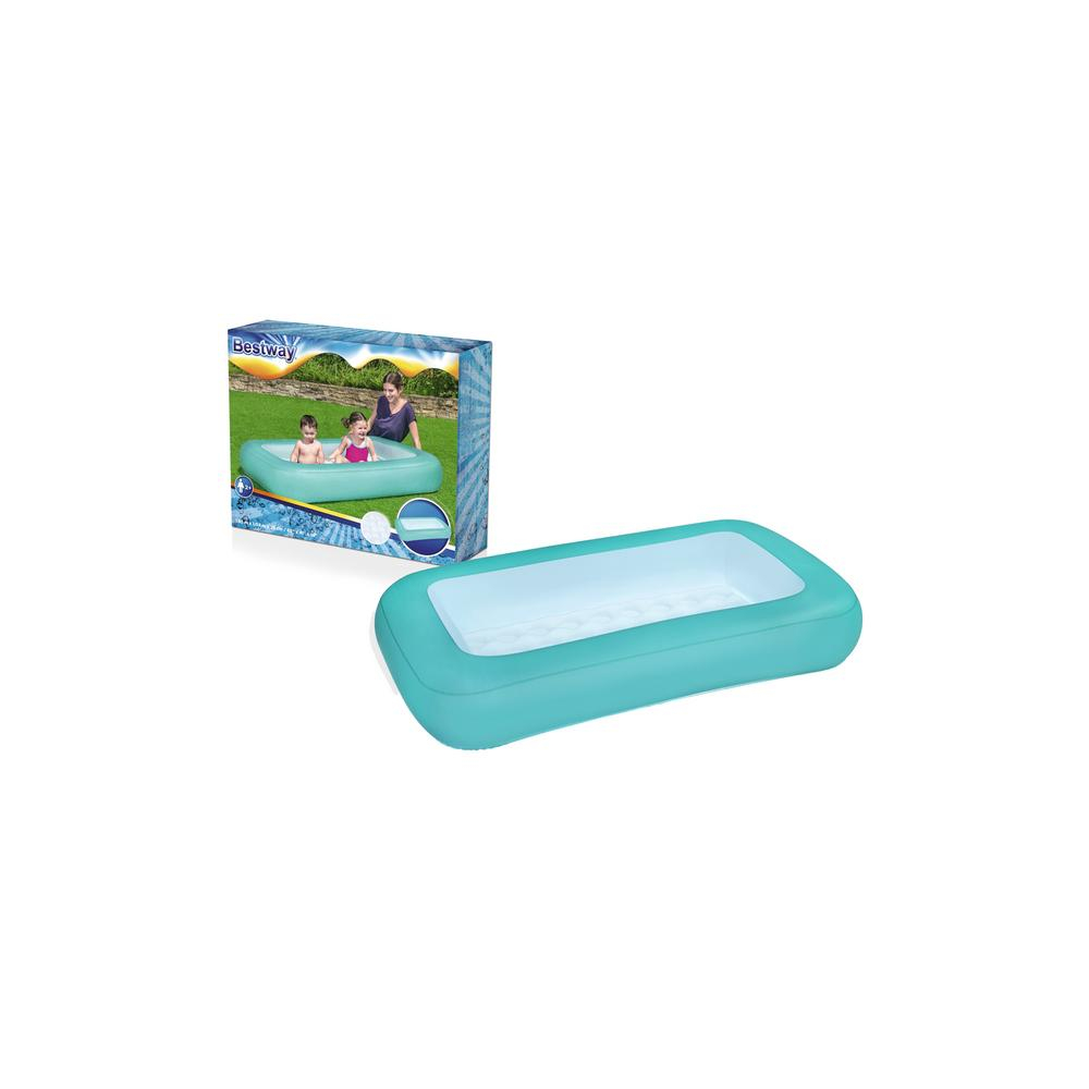 Pripučiamas baseinas 165 x 104 x 25 cm Bestway 51115-Žaislai, Lauko žaislai, Baseinai, Pripučiami baseinai-e-vaikas