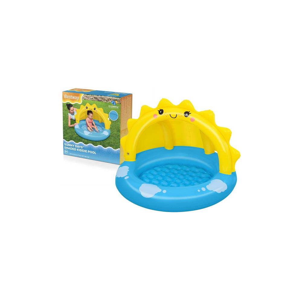 Dmuchany Basen Ogrodowy z Daszkiem Słońce Basenik Bestway 52637 101cm