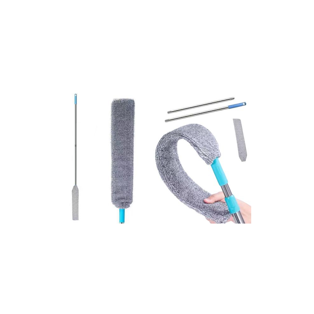 Teleskopinis mikropluošto dulkių šepetys plokščias-Namai, laisvalaikis, turizmas, Turizmas, namų apyvokos reikmenys-e-vaikas