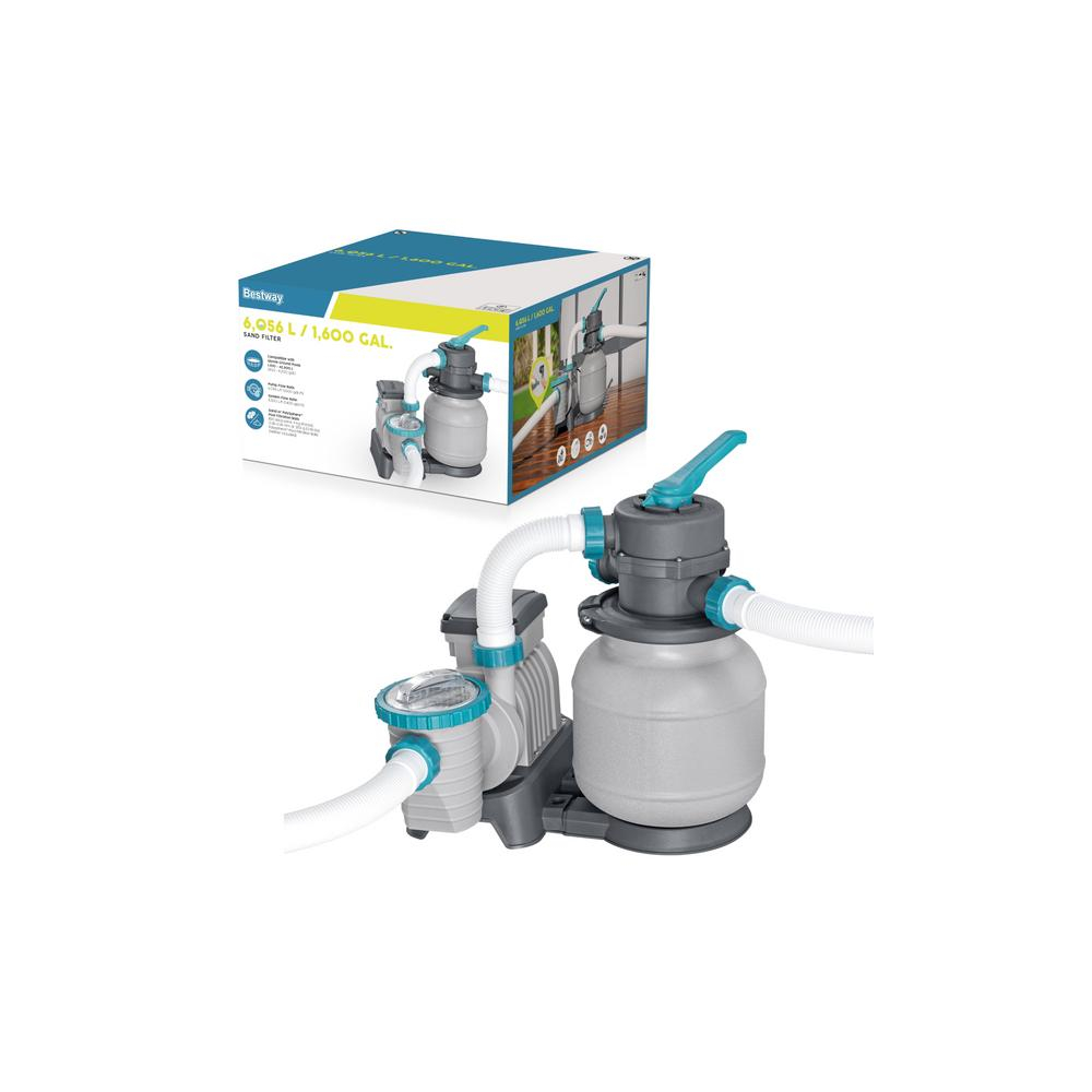 Baseino smėlio siurblys 5678L/h Bestway 58497-Baseinai, Baseinų priedai-e-vaikas