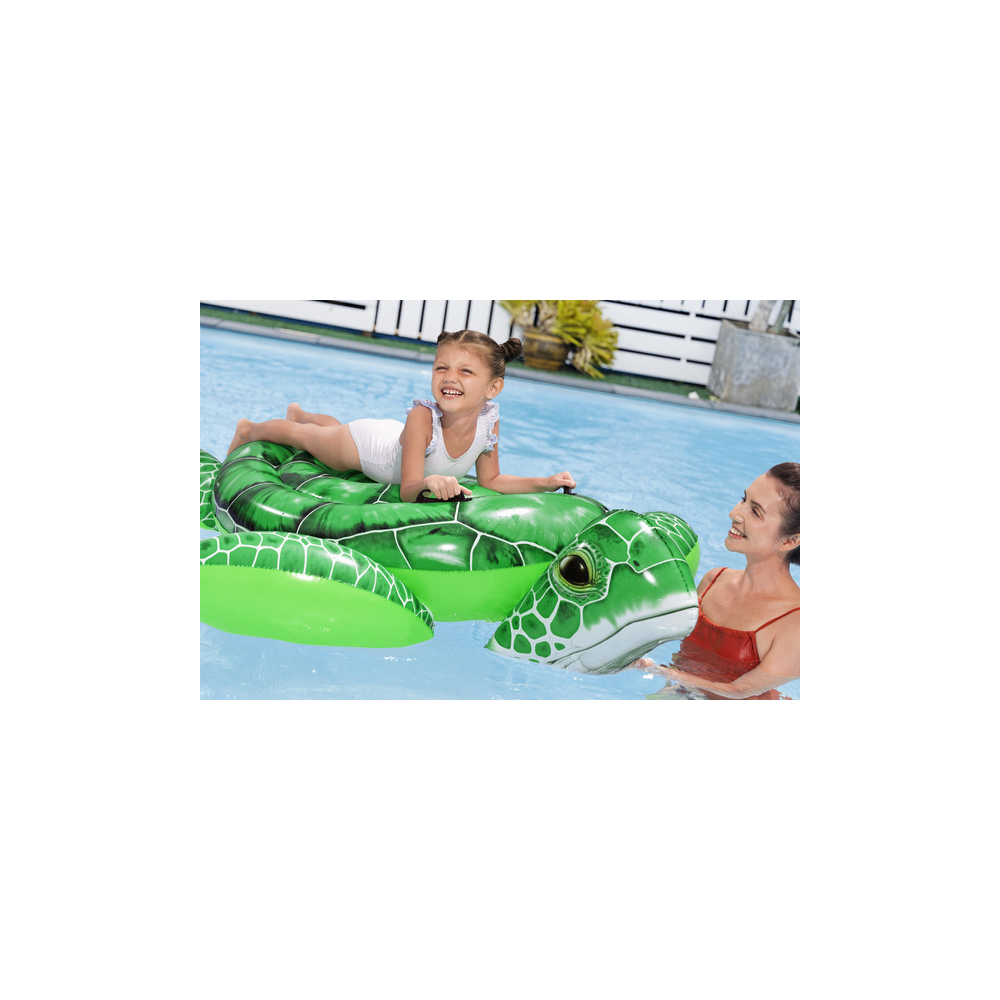 Dmuchany Materac Żółw 150 x 145 cm Bestway 41524