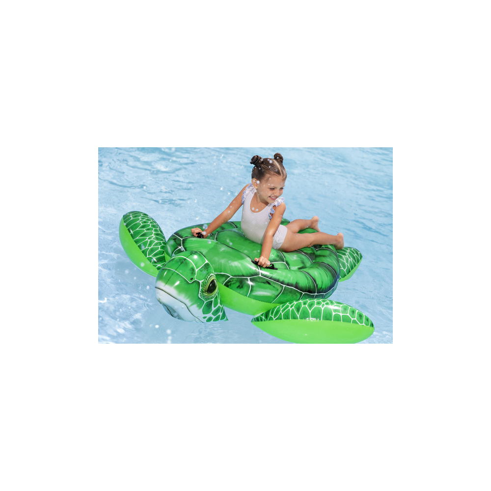 Dmuchany Materac Żółw 150 x 145 cm Bestway 41524