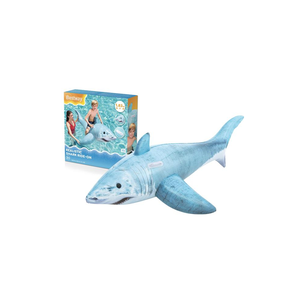 Dmuchany Materac Rekin  183 x 102 cm Bestway 41405