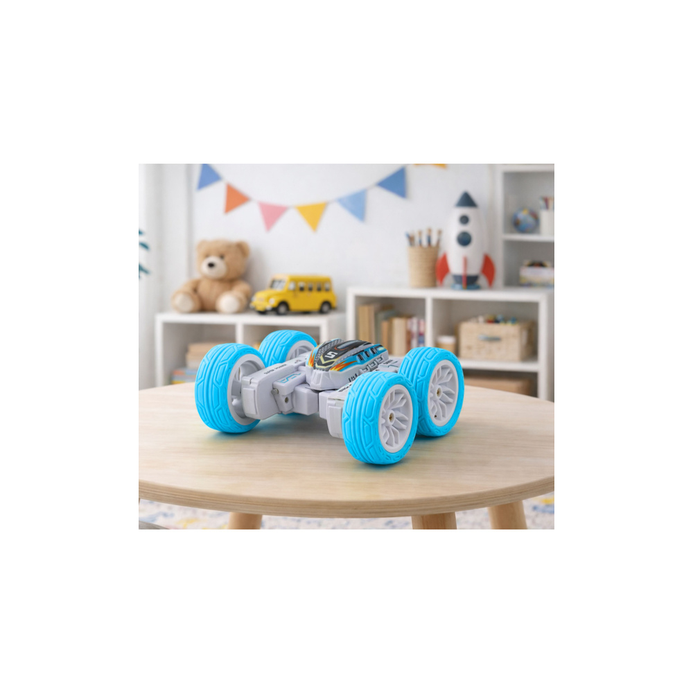 Nuotolinio valdymo akrobatinis visureigis 360° pultas mėlynas 1:32-Žaislai, Auto ir transporto žaislai, Valdomos radijo bangomis