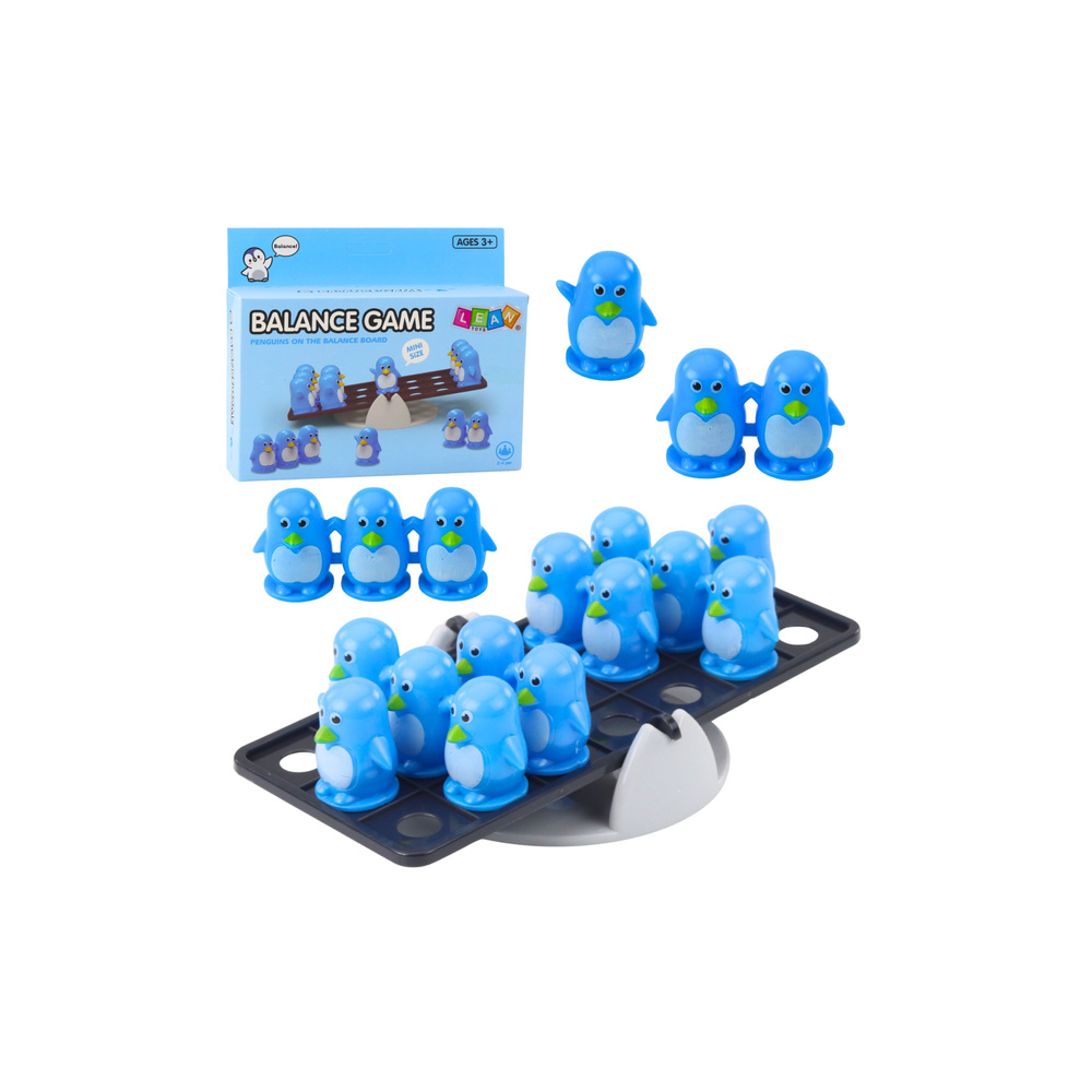 Mokomasis arkadinis žaidimas vaikams Balansuojantys mėlynieji pingvinai-Žaislai, Lavinamieji žaislai, Stalo žaidimai, Mokomieji 