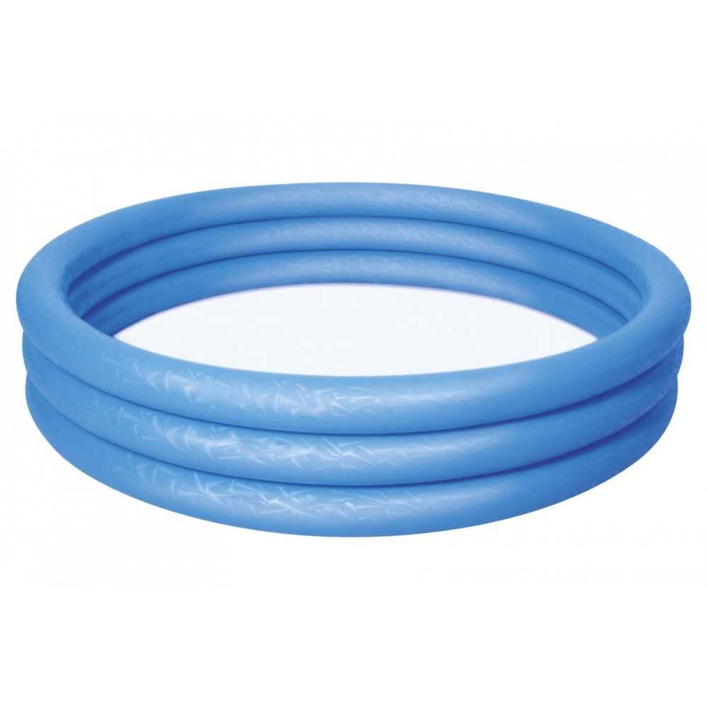 Vaikų pripučiamas baseinas mėlynas 152x30cm BESTWAY + remonto pleistras-Žaislai, Lauko žaislai, Baseinai, Pripučiami baseinai-e-
