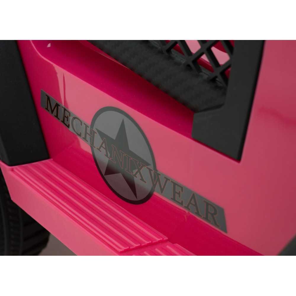 Dvivietis elektromobilis Geoland Power, Pink-Elektromobiliai vaikams, Visureigiai-e-vaikas