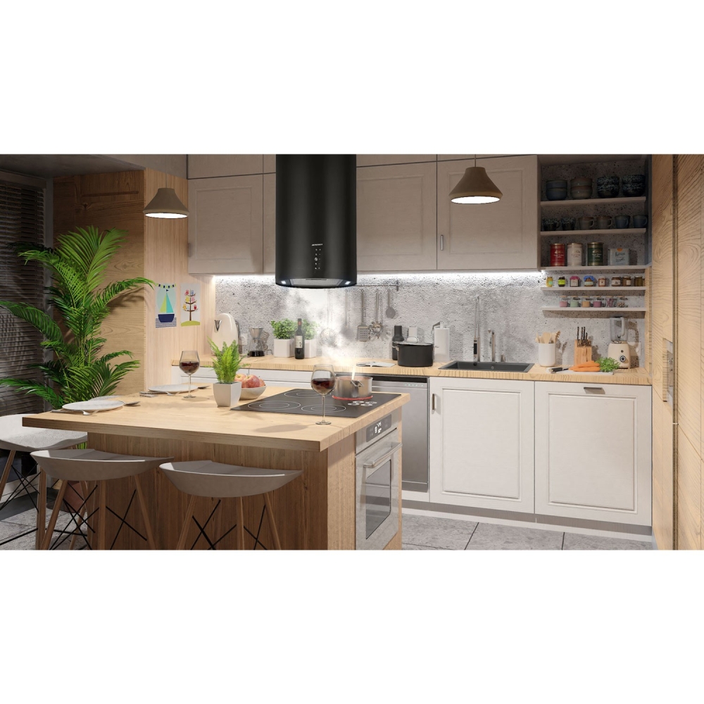 Salos gartraukis Berdsen BT-221 35 cm juodas-Namai, laisvalaikis, turizmas, Virtuvei-e-vaikas