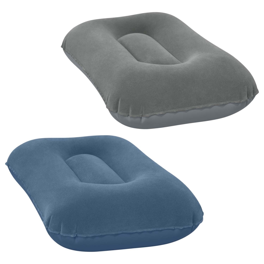 Pripučiama veliūrinė pagalvė 42 x 26 cm Bestway 67121 tamsiai mėlyna-Namai, laisvalaikis, turizmas, Pripučiami čiužiniai ir bald