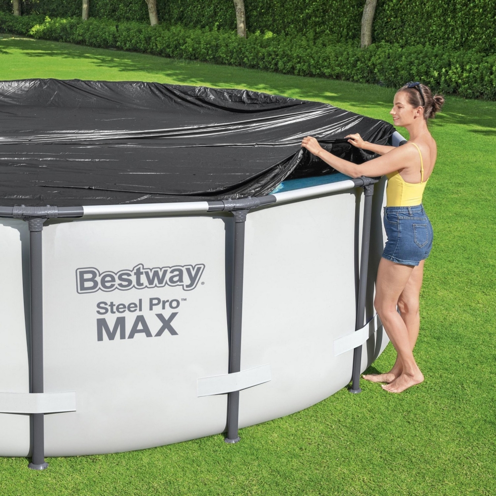 Baseino dangtis 305 cm Bestway 58036-Baseinai, Baseinų priedai-e-vaikas