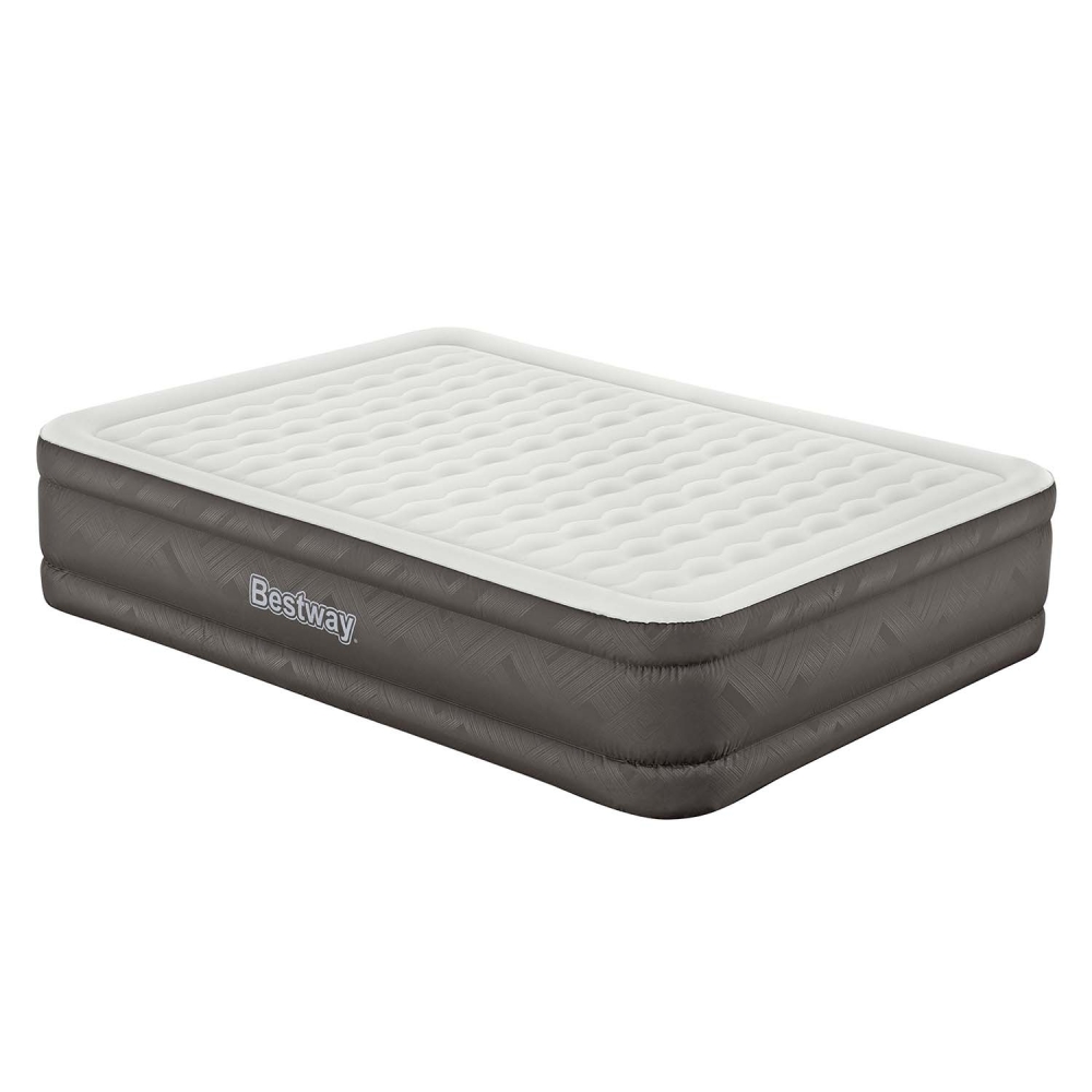 Pripučiamas čiužinys 203x152x46 cm su įmontuota elektrine pompa Bestway 69050-Namai, laisvalaikis, turizmas, Pripučiami čiužinia